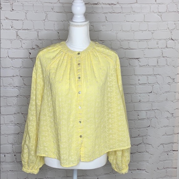 Free People Tops - Free People 'Down from the Clouds' Blouse